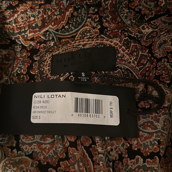 Nili Lotan NWT Kesia Dress - Picture 11 of 12